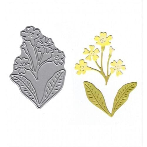 Small Wildflower Stencil Metal Cutting Dies DIY Scrapbooking Embossing Paper Cards Making Crafts Supplies New 2018 Diecut Dies