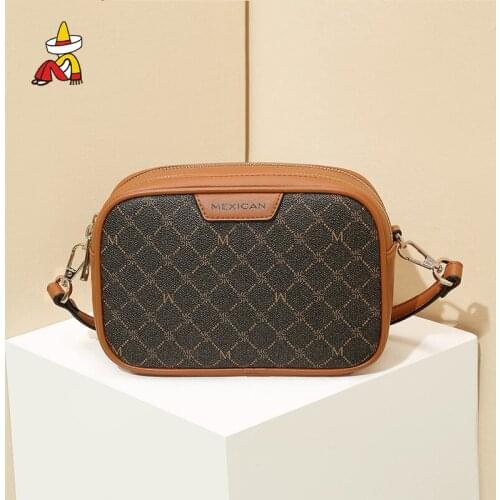 Mexican Soft PU Leather Women Baguette Bag 2021 Retro Solid Color Ladies Baguette Handbag Fashion Design Small Shoulder Bag
