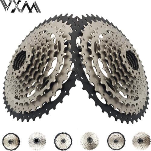 VXM Bicycle Freewheel MTB Freewheel Card Type Flywheel 10 Speeds 11-32T/34T/36T/40T/42T/46T MTB Cassette Freewheel Bicycle Parts