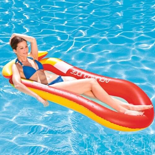 New Water Mesh Hammock Pool Lounger Float Hammock Inflatable Rafts Swimming Pool Air Lightweight Floating Chair For Adults Kids
