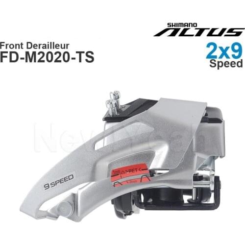 SHIMANO ALTUS 2x9-speed Front Derailleur FD-M2020-TS - TOP SWING - Clamp Band Mount -Original parts