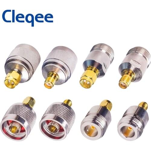 JXSINONE 2pcs N To SMA Adapter N Male To SMA Male Plug Female Jack RF Connector 4 Type Test Converter Fast Shipping