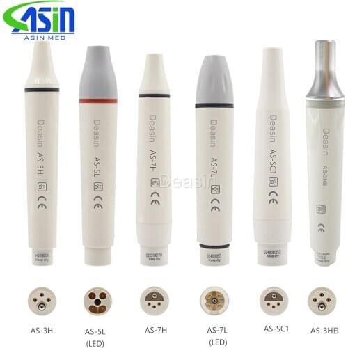 Dental Ultrasonic Scaler Handpiece Detachable Piezo Scaler Handpiece Ultrasonic Piezon Scaling Fit EMS WOODPECKER DTE SATALEC