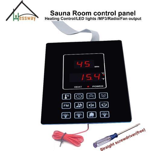 220V110V 30A Sauna Room Thermostat with Control Temperature 18-110 Degree