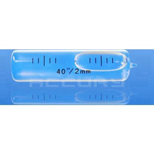 Tube Spirit Level Bubble 40"/2mm BCM40-1246 High Accuracy Vial For Nikon Level Mearsurement Equipment 1piece