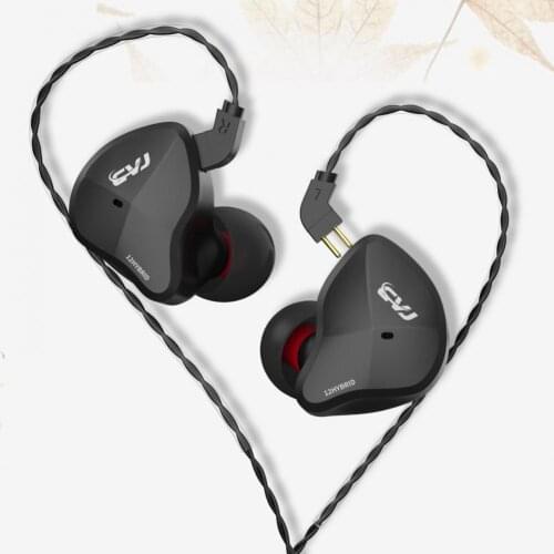 CVJ CSN 5BA+1DD 12 Units Hybrid-Driver In Ear Earphone HIFI Monitor Earphone with Replaced Cable ZSX ZS10 PRO BL03 BL05 BA5 CA16