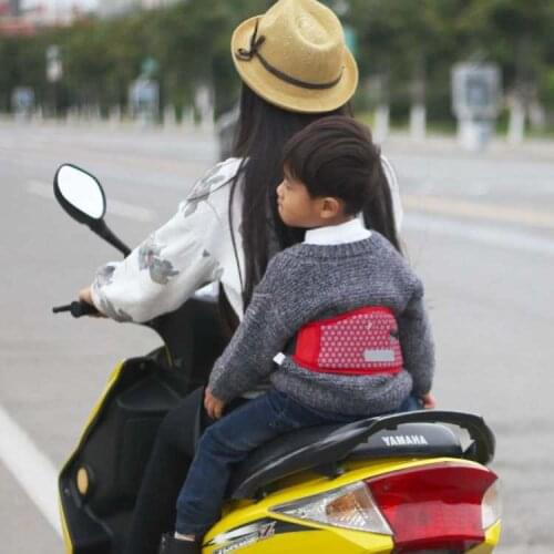 High strength childrens moto bicycle safety belt adjustable safety belt for Sanyang motorcycle