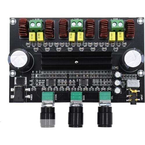 XH-M573 TPA3116D2 80W+80W+100W 2.1 Channel TPA3116 digital Power Amplifier Board Bass Subwoofer amplifier
