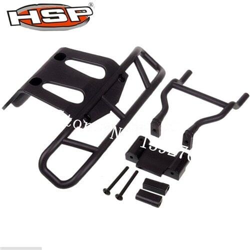 1 Set 17021 HSP Part Front Bumper Set Fit HSP RC 1/10 Model 4WD Remote Control Car Buggy Truck 94155