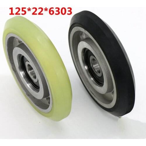 1pce Elevator Rolling Guide Shoe 125*22*6303 Scroll wheel For OTIS Accessories AQ1H1342