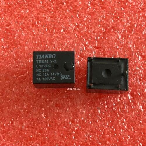 10 pçs/lote novos relés automotivos trkm S-Z L-12VDC trkm S-Z L-24VDC trkm S-Z l trkm S-Z-L-12VDC 5 pinos 20a