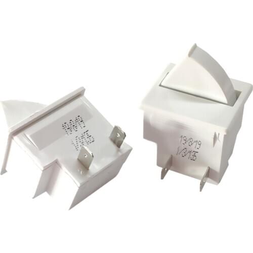 2020 White Replacement Fridge Part Kitchen AC 5A 250V Refrigerator parts Refrigerator Door Lamp Light Switch