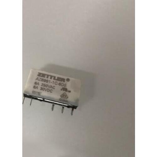 6V relay AZ6991-1C-6DE AZ69911C6DE AZ6991 1C 6DE 6VDC 6A 5PIN