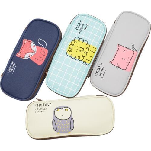 Pencil Case Animal Pen Box Astuccio Scuola School Kawaii Trousse Scolaire Stylo Kalem Kutusu Cute Estojo De Lapis Pennen Etui