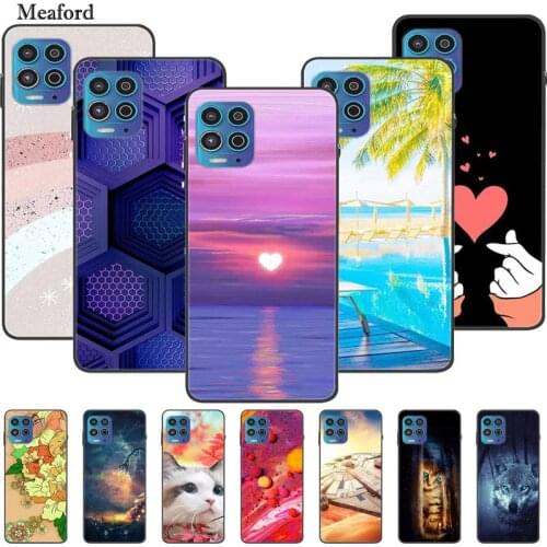 For Moto G100 Case Luxury Silicone TPU Soft Cover Phone Case for Moto G30 Shockproof Cute TPU Bumper Coque Protective Funda Capa
