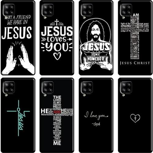 Faith Christian Religious Jesus For Samsung Galaxy A12 A52 A72 A71 A51 A41 A31 A70 A50 A40 M31 A02 A20e A21S Phone Cover