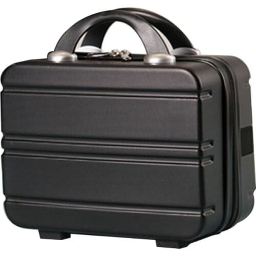 Mini Travel Hand Luggage Cosmetic Case Small Portable Carrying Pouch Cute Suitcase for Makeup Multifunctional Storage Organizer