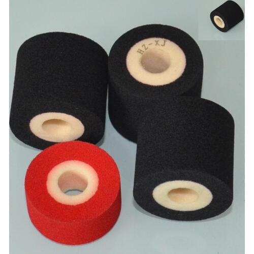 Black Diameter 36mm Height 32mm hot coding machine ink roller for MY 380 printer for pharmacy and food industry