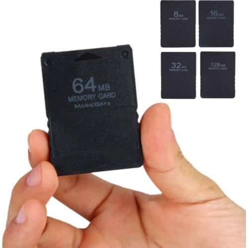For PS2 8M/16M/32M/64M/128M Memory Card Save Game Data Stick Module For Sony PlayStation 2 Game Storage Expansion Cards Saver