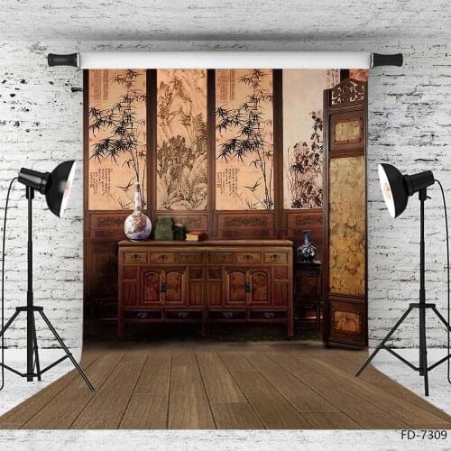 Interiro China Screen Photo Backgrounds Computer Printed Backdrop Photography Props for Baby Children Portrait Photocall Studio