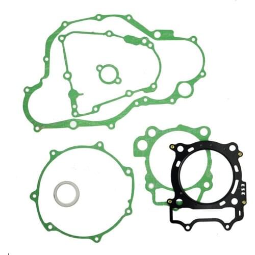 Motorcycle Engine Cylinder Top End Gasket Kit Head Base Stator Clutch Cover Seals Set For Yamaha YZ450F 06-09 WR450F 07-09