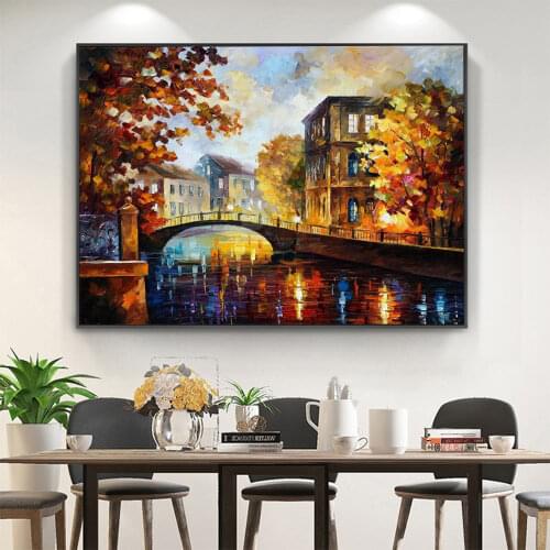 The River Memories Printed 11CT Cross-Stitch Full Kit DIY Embroidery DMC Threads Sewing Needlework Hobby Craft Package