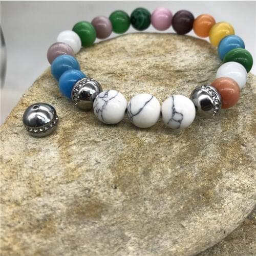 2-3mm Small Hole Size 316l Stainless Steel Crystal Oval Spacer Beads For Charm Bracelet Necklace DIY Jewelry Making