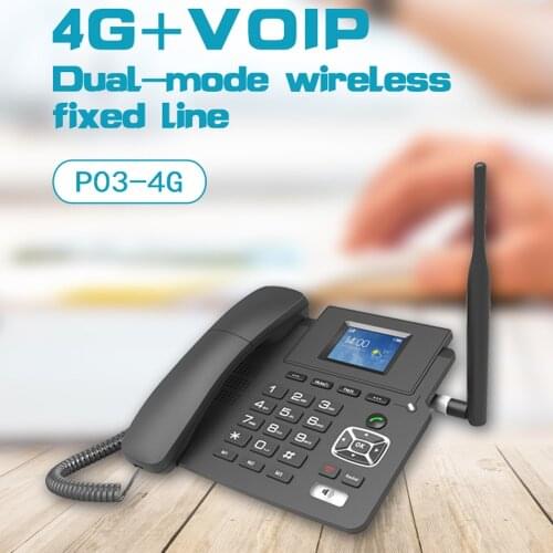 P03 Full Netcom 4G Card VOIP Phone Internet Phone Wireless Fixed Phone WIFI Hotspot Business Home Office