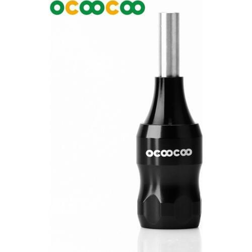 OCOOCOO SB006 Stainless Steel Carved Character Tattoo Handle - Black