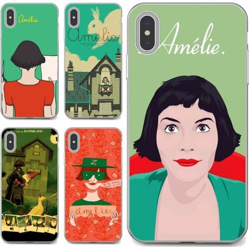Amelie-France-pulp-fiction-poster For Xiaomi Redmi 2 S2 3 3S 4 4A 5 5A 5 6 6A 7A 9 9T 9C 9A Pro Pocophone F1 Silicone Shell Case