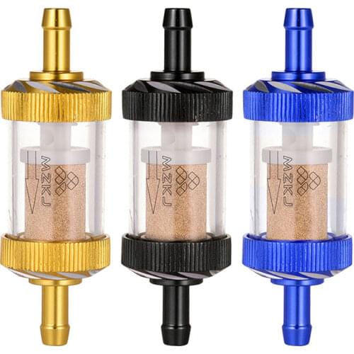Replacement Fuel Filter Practical Durable Motorcycle Fuel Oil Filter Gasoline Separator for ATV Dirt Pit Bike Motocross