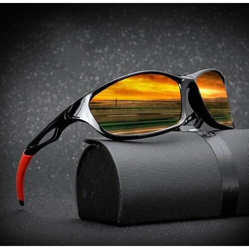 2020 New Polarized Sunglasses Men Brand Designer Square Sports Sun Glasses for Men Driving Fishing Black Frame Goggle UV400