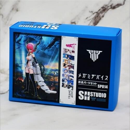 SH Studio upgrade parts of Head horn & Tail for 1/12 scale FAG mobile suit girl kids toys