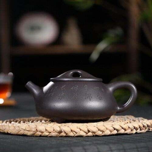 Are recommended by Shao Meihua all hand wholesale a custom manufacturer undertakes to black mud stone gourd ladle pot