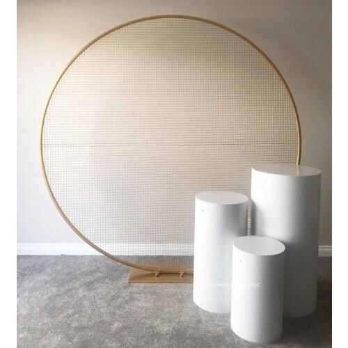 3pcs/set)white acrylic outdoor party wedding event marriage decoration pillars senyu1713