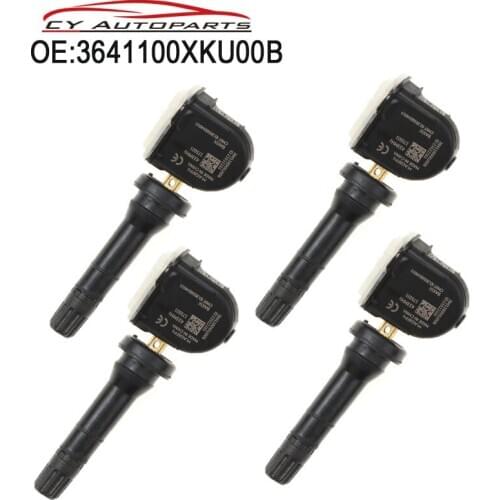 4PCS New TPMS Tire Pressure Sensor For Haval HL H2 H5 H6 H7 For Great Wall C30 433MHZ 3641100XKU00B