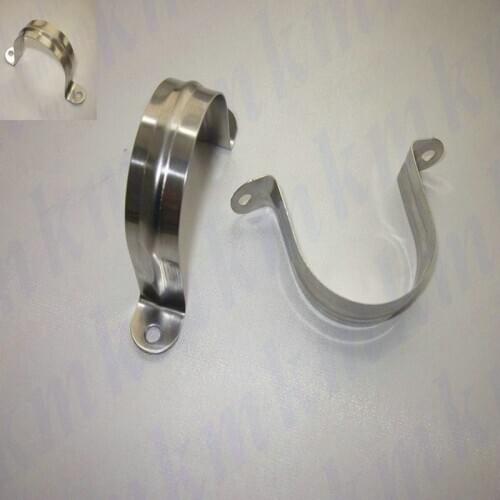 50PCS/LOT Stainless Steel pipe strap 100PCS M90 (for 91MM dia pipe)