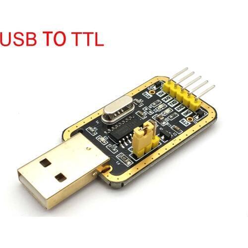 CH340G RS232 Update USB To TTL Converter Module UART Serial Port UFS-HWK STC Dowanloader Programmer Brush Small Plates