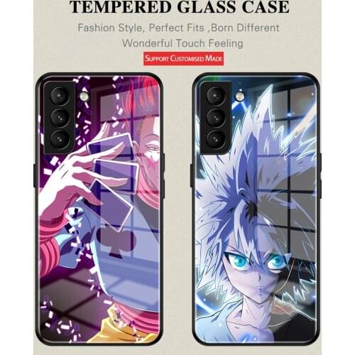 Krajews Killua Hunter X Hunter Phone Case Anti-drop For Samsung Noet8 9 10 20 S20 21Ultra S8 9 10 20 21 10E S8 9P S10 21 20Plus