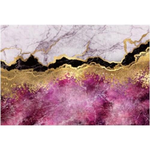 Color Marble Table Mat pu Heat Insulation Table Placemat Nordic Style Non-slip placemat Furniture Decoration mat Coffee Cup Mats