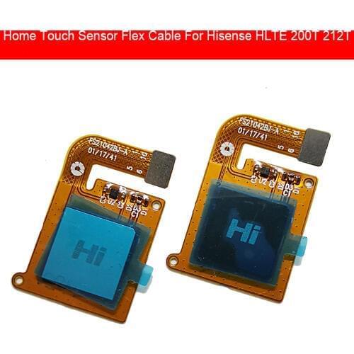 FingerPrint Sensor Home Button Flex Cable For Hisense HLTE 200T 212T Menu Return Key Touch ID Sensor Flex Ribbon Replacement
