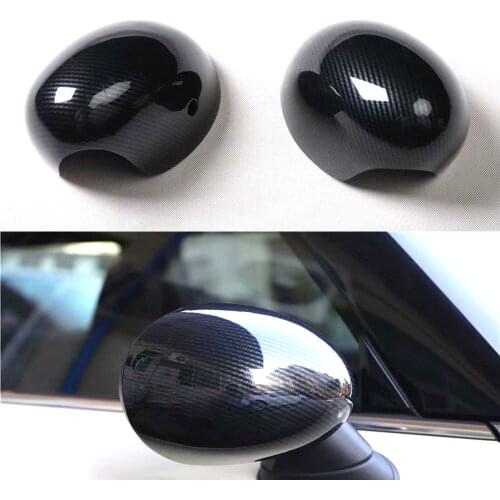 For BMW MINI F56 2014-2021 Car Rearview Mirror Cover Trim Stickers ABS New Exterior Styling Molding