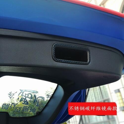 For Haval F7 F7X 2019 2020 Car Rear Tail Door Bowl Cover Trim Trunk Handle Frame Sticker Exterior Accessories