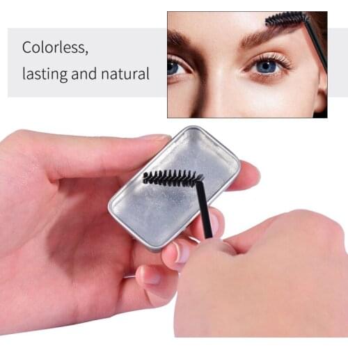 Hot Eyebrow Soap Wax With Trimmer Fluffy Feathery Eyebrows Pomade Gel For Eyebrow Styling Makeup Soap Brow Styling Soap TSLM1