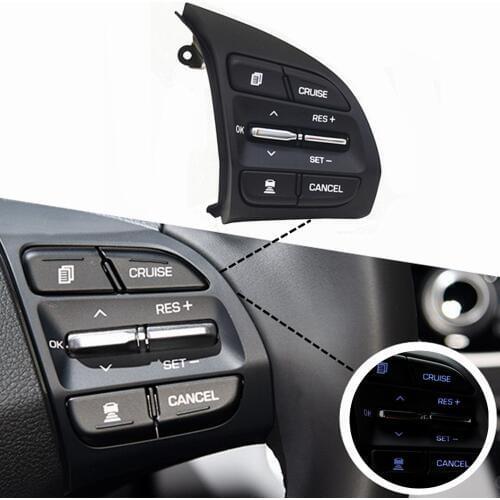 For Hyundai Veloster feisi 2018 1.6t Cruise Control Volume channel Remote Steering Wheel Control Buttons
