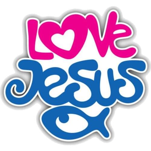 Hot Jesus PVC Motorcycle Car Sticker Waterproof Sun Protection Anti-UV Cover Scratches Apply To Car Window Windshield Accessory