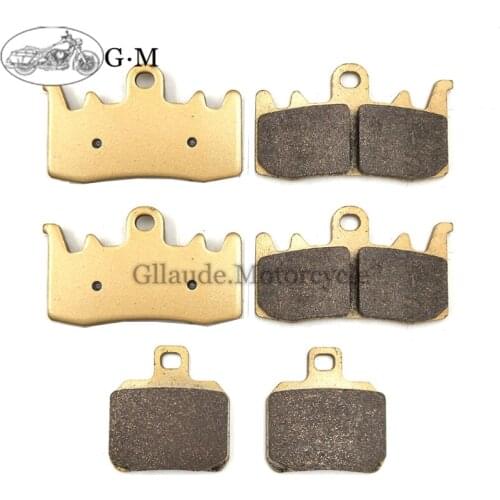 Motorcycle Front / Rear Brake Pads For Ducati 821 Hypermotard/Hypermotard SP/Hyperstrada 13-16 Monster 821/Dark 821 Stipe 15-18