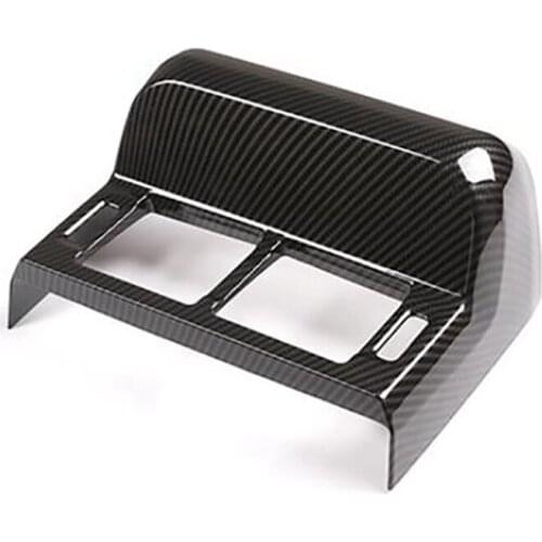 Car Rear Air Outlet Vent Cover Trim for Land Rover Range Rover Evoque 2020 Accessories Rear Armrest Box Anti-Kick Cover