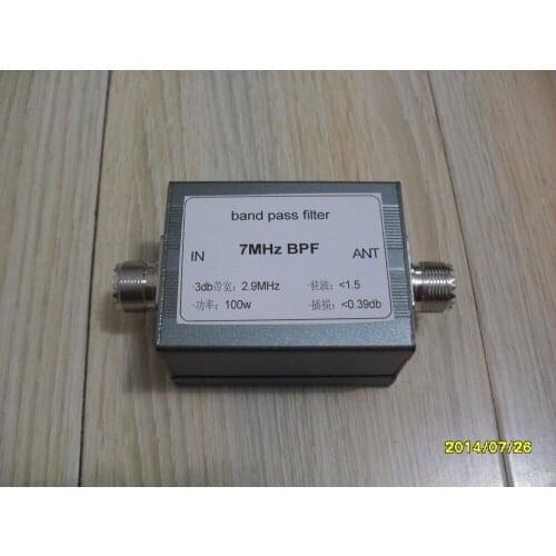 NEW 1PC Shortwave Bandpass Filter BPF Economy Single Band Improves Shortwave Signal to Noise Ratio 7.050MHz