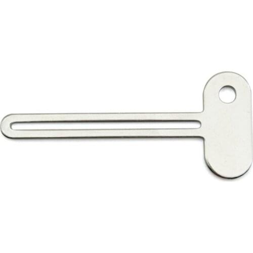 Semicircular Metal Manual Toothpaste Squeezer Stainless Steel Dispenser Tube